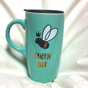 Ceramic Travel Mug Queen Bee